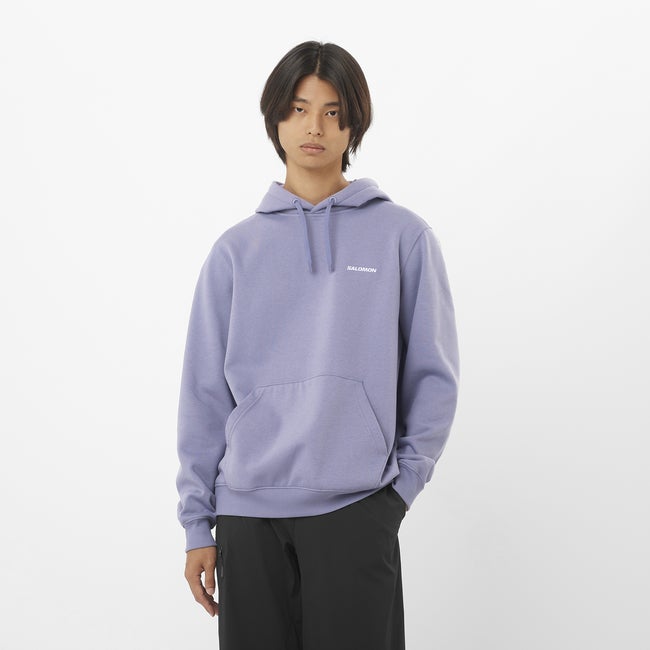 CHEST LOGO Men's Hooded Sweatshirt | Salomon