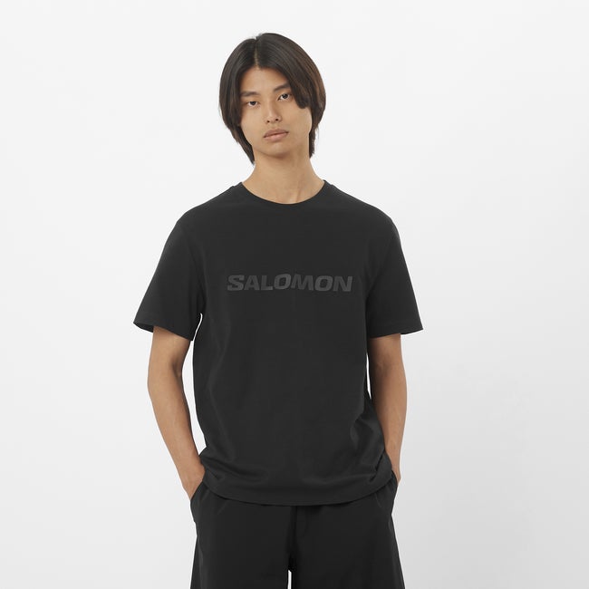 SALOMON LOGO Men's Short Sleeve T-Shirt | Salomon