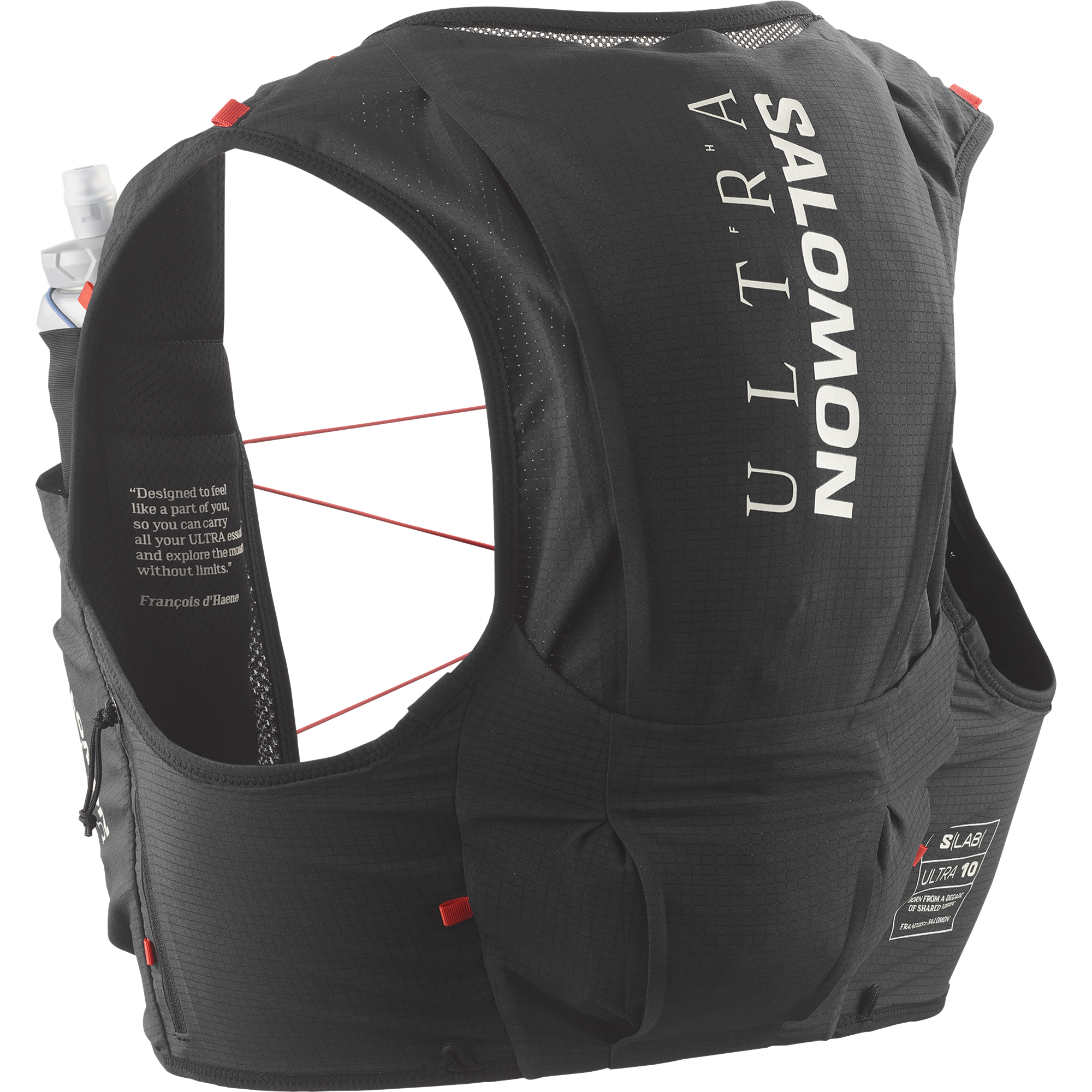 S/LAB ULTRA 10 Unisex Running Vest with flasks included