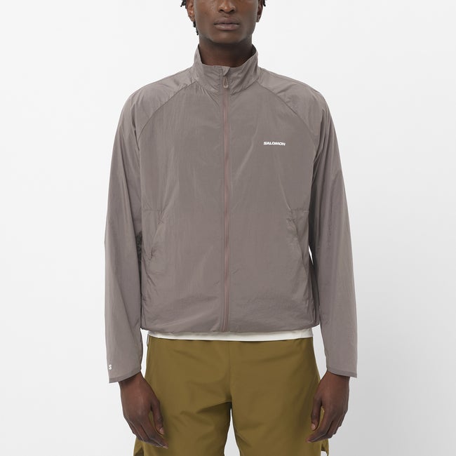 SALOMON SHAKEOUT FLY ウィンドジャケット SHAKEout FLY GRAPHIC Men's Wind Jacket | Salomon