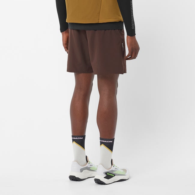 パンツ Salomon Link Sweat ShortsLC2812600 S251001HPH33_BLK CROSS 2IN1 Women's Shorts | Salomon