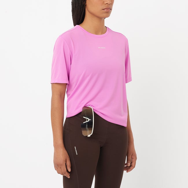 (取寄) サロモン レディース シェイクアウト コア ショートスリーブ T-シャツ - - SHAKEout CORE Women's Short Sleeve T-Shirt | Salomon