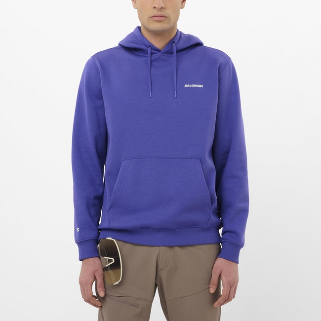 LOGO Men's Hooded Sweatshirt | Salomon
