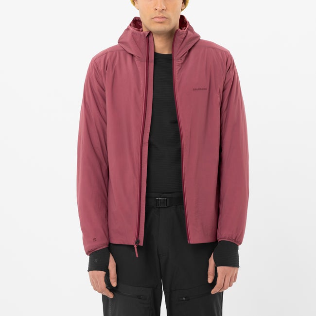 MOUNTAIN FLEX Men's Insulated Hooded Jacket | Salomon