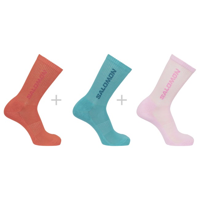 EVERYDAY CREW 3-PACK Unisex Socks | Salomon