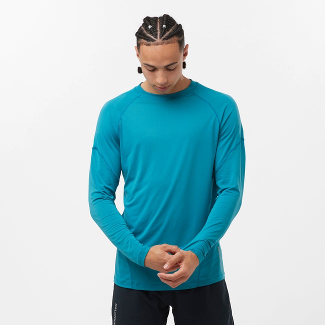 Camiseta manga larga salomon sales