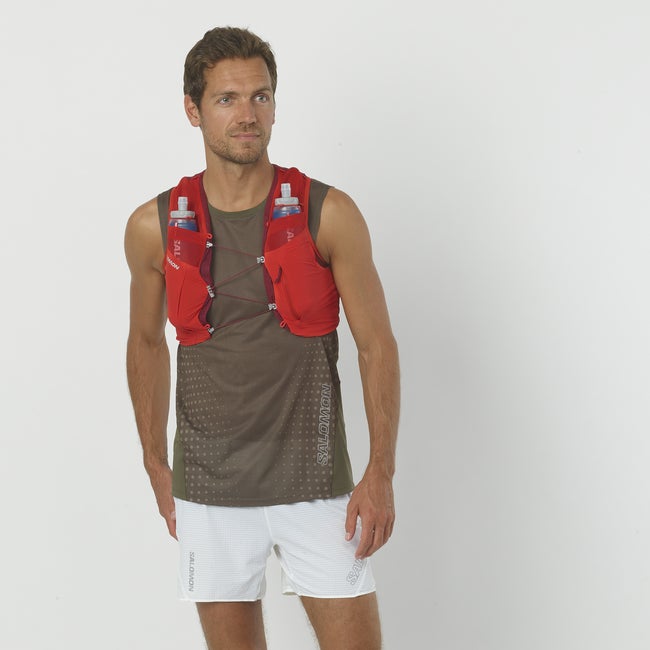 Sense Pro 2 Veste d hydratation de running unisexe avec flasks incluses Salomon