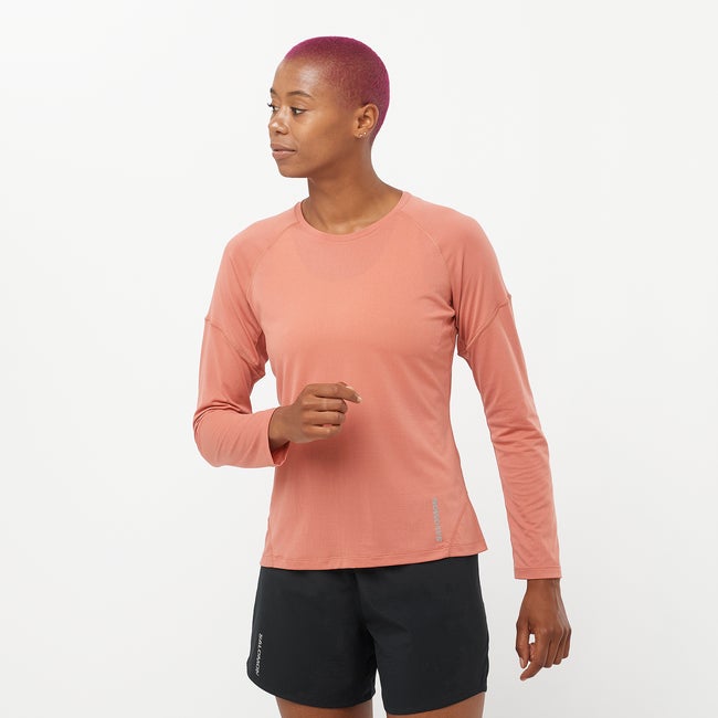 salomon CROSS RUN T-shirt à manches longues pour femme