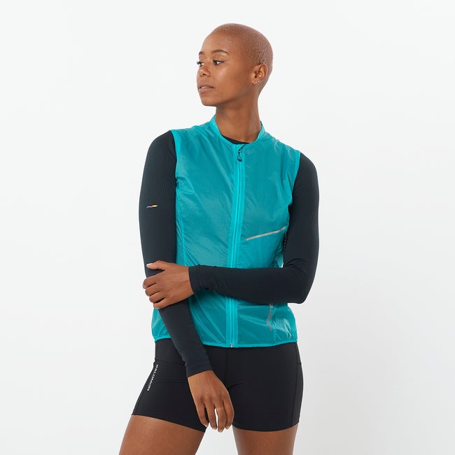 salomon SENSE AERO WIND Gilet de running pour femme