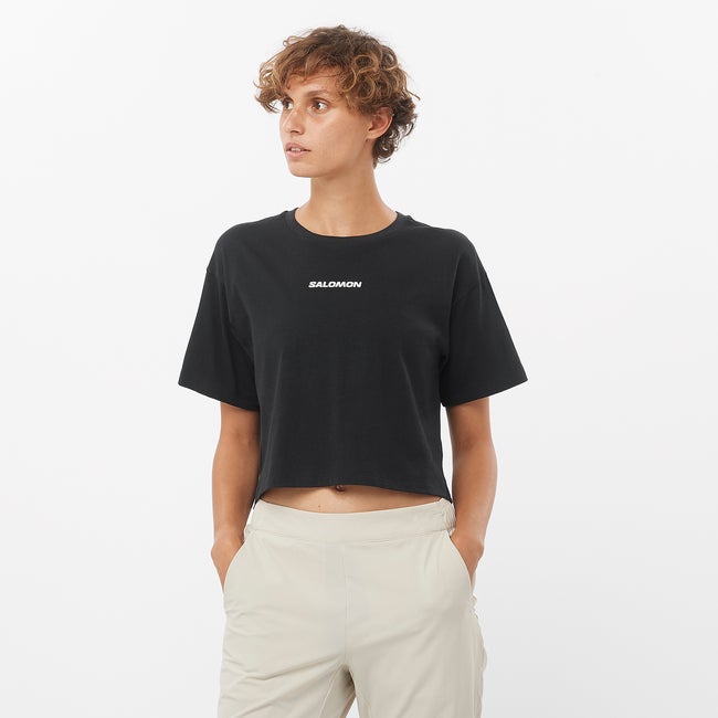 salomon LOGO TWIST-1 T-shirt à manches courtes pour femme