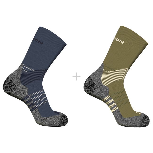 salomon X ULTRA ACCESS CREW 2-PACK Chaussettes unisexes