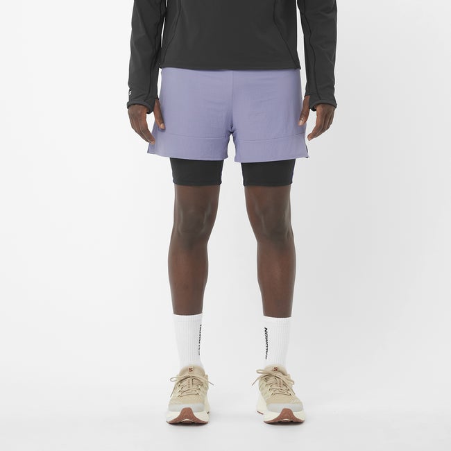 salomon SENSE AERO 2IN1 Short pour homme