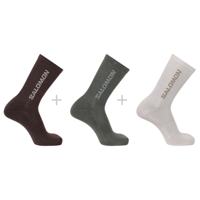 salomon EVERYDAY CREW 3-PACK Chaussettes unisexes