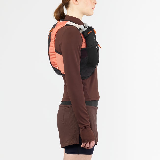 salomon ACTIVE SKIN 4 Veste d'hydratation de running pour femme avec flasks incluses