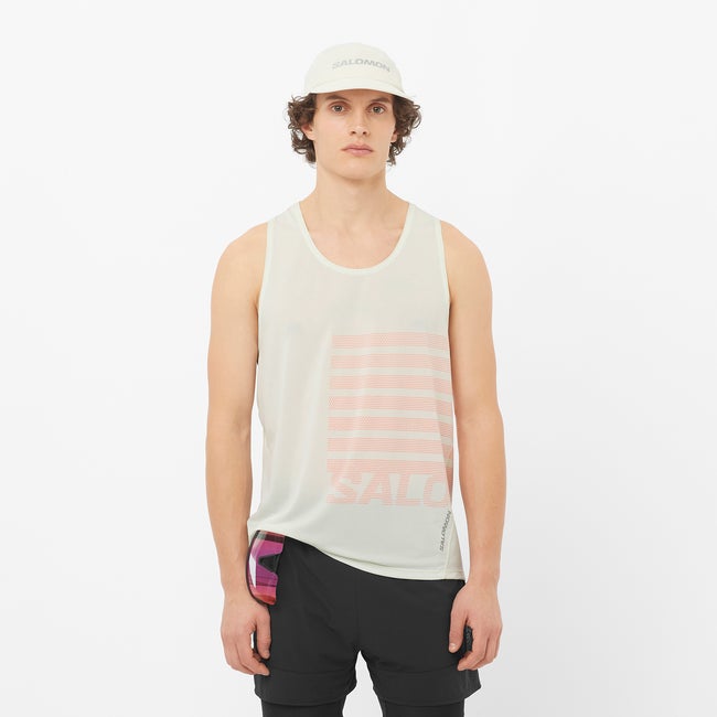 salomon SENSE AERO GRAPHIC Débardeur pour homme